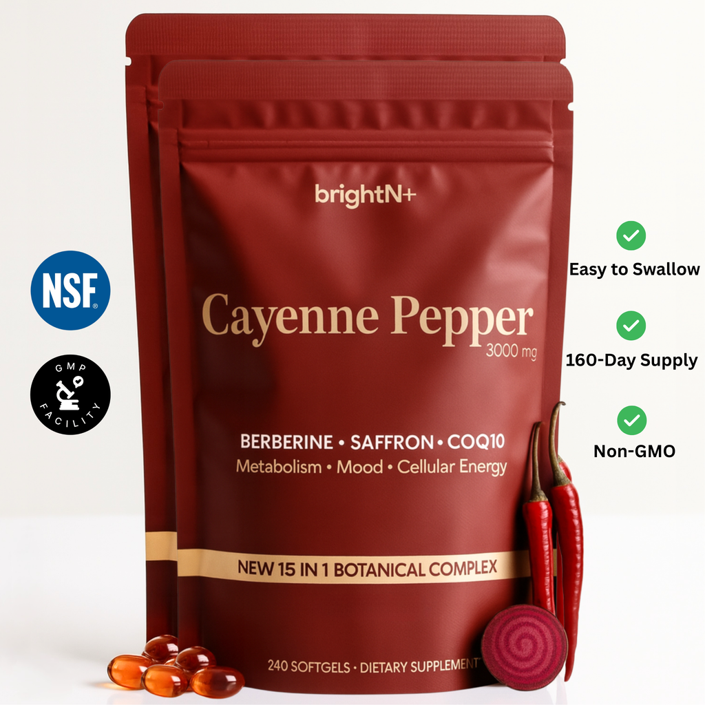 Cayenne Pepper 3000 mg –  240 Softgels (NEW 15 IN 1 BOTANICAL COMPLEX)